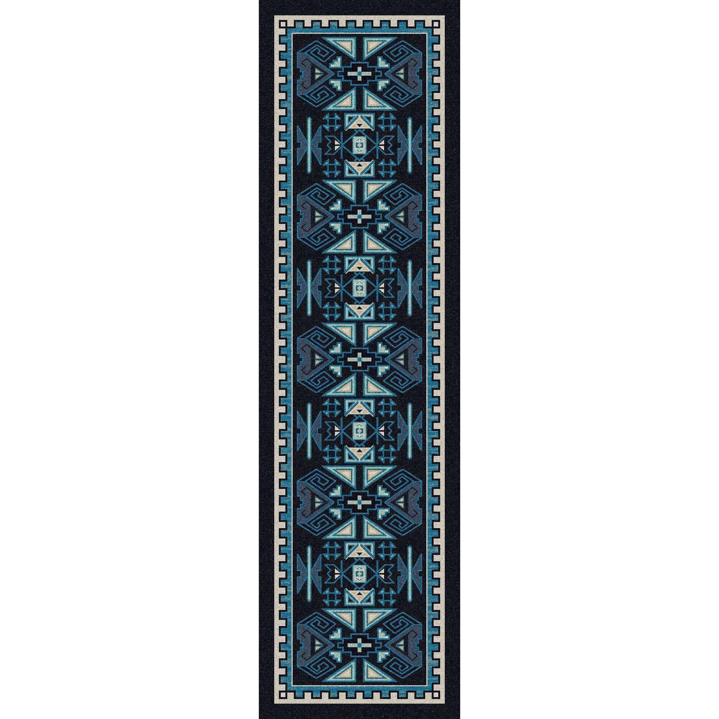 Desert Rams OKA - Contemporary-CabinRugs Southwestern Rugs Wildlife Rugs Lodge Rugs Aztec RugsSouthwest Rugs