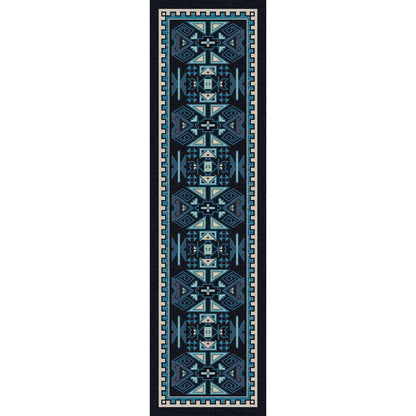 Desert Rams OKA - Contemporary-CabinRugs Southwestern Rugs Wildlife Rugs Lodge Rugs Aztec RugsSouthwest Rugs