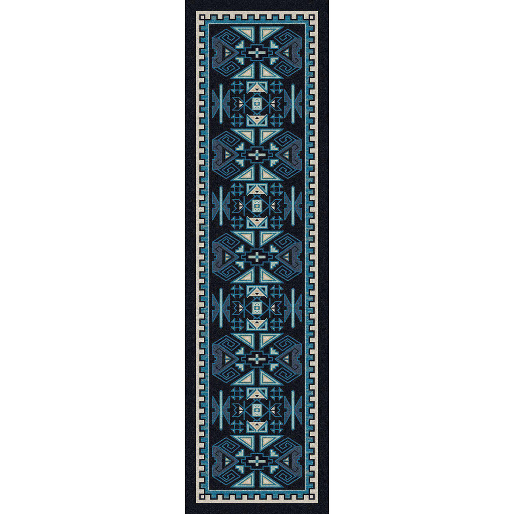 Desert Rams OKA - Contemporary-CabinRugs Southwestern Rugs Wildlife Rugs Lodge Rugs Aztec RugsSouthwest Rugs