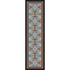 Desert Rams OKA - Rust-CabinRugs Southwestern Rugs Wildlife Rugs Lodge Rugs Aztec RugsSouthwest Rugs