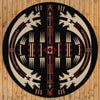 Desert Vandals - Black-CabinRugs Southwestern Rugs Wildlife Rugs Lodge Rugs Aztec RugsSouthwest Rugs