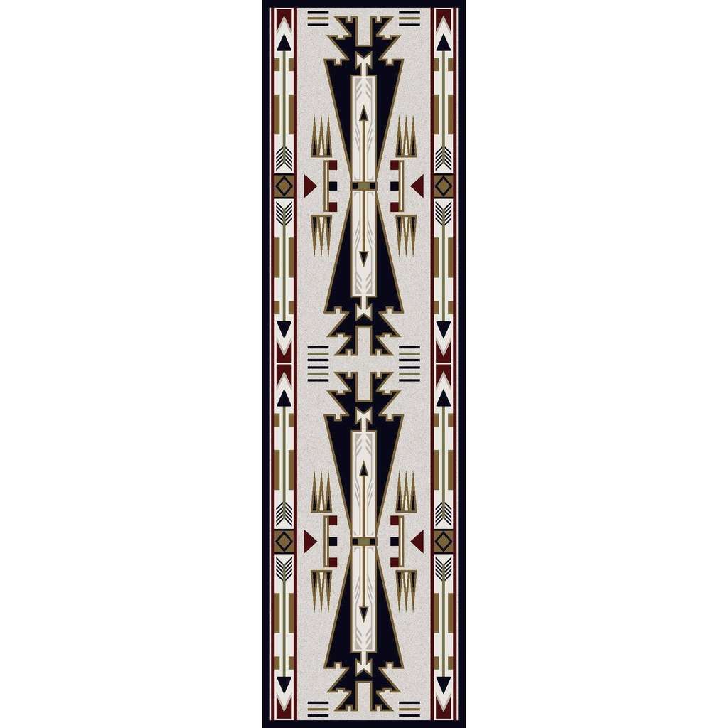 Desert Vandals - Natural-CabinRugs Southwestern Rugs Wildlife Rugs Lodge Rugs Aztec RugsSouthwest Rugs