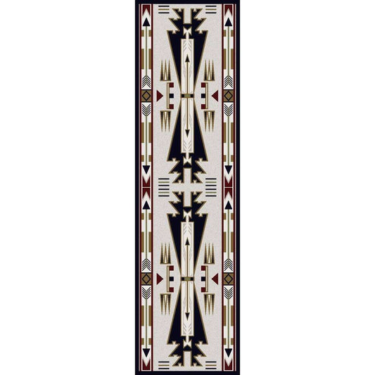 Desert Vandals - Natural-CabinRugs Southwestern Rugs Wildlife Rugs Lodge Rugs Aztec RugsSouthwest Rugs