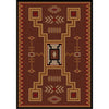 Desertstorm - Brown-CabinRugs Southwestern Rugs Wildlife Rugs Lodge Rugs Aztec RugsSouthwest Rugs