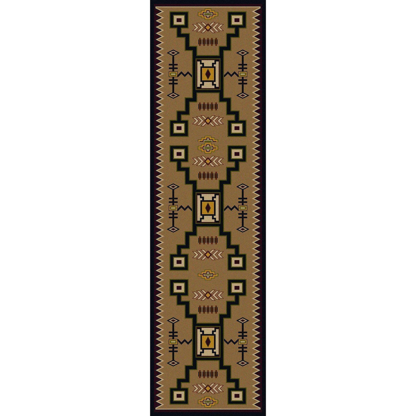 Desertstorm - Mid-CabinRugs Southwestern Rugs Wildlife Rugs Lodge Rugs Aztec RugsSouthwest Rugs