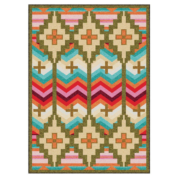 Desierto - Bright-CabinRugs Southwestern Rugs Wildlife Rugs Lodge Rugs Aztec RugsSouthwest Rugs