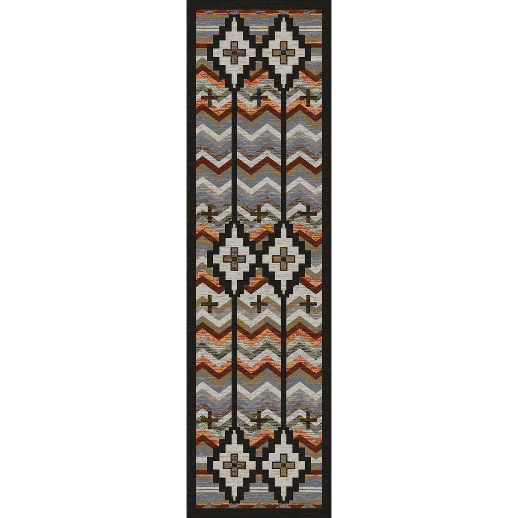 Desierto - Harvest-CabinRugs Southwestern Rugs Wildlife Rugs Lodge Rugs Aztec RugsSouthwest Rugs