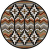 Desierto - Harvest-CabinRugs Southwestern Rugs Wildlife Rugs Lodge Rugs Aztec RugsSouthwest Rugs