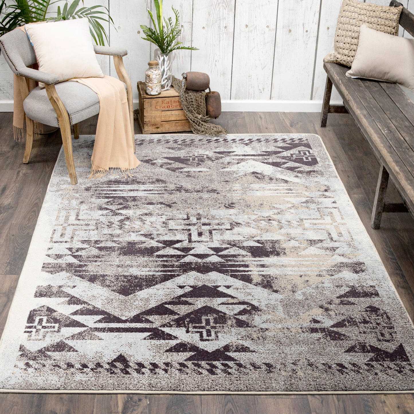 Distressed Rustic Cross | Sandstone