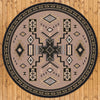 Double Cross - Sandman-CabinRugs Southwestern Rugs Wildlife Rugs Lodge Rugs Aztec RugsSouthwest Rugs