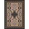 Double Cross - Sandman-CabinRugs Southwestern Rugs Wildlife Rugs Lodge Rugs Aztec RugsSouthwest Rugs