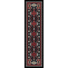 Double Crucifix - Gray-CabinRugs Southwestern Rugs Wildlife Rugs Lodge Rugs Aztec RugsSouthwest Rugs