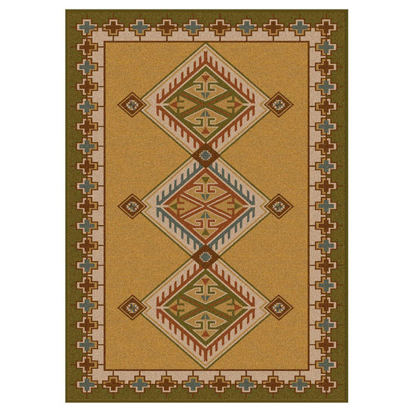 El Padre-CabinRugs Southwestern Rugs Wildlife Rugs Lodge Rugs Aztec RugsSouthwest Rugs