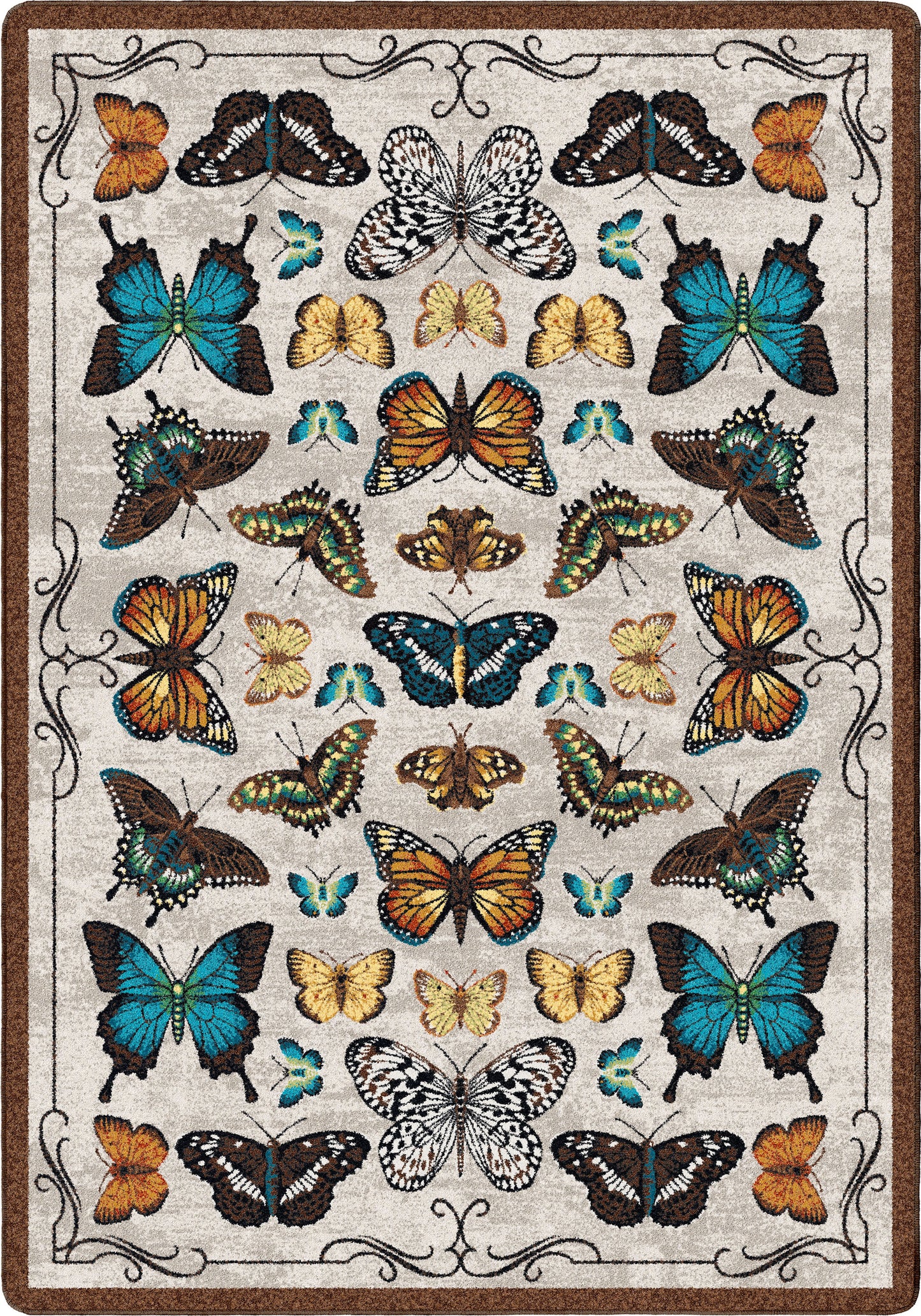 English Collector Cabinet | Butterfly Multi