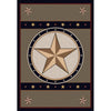 Epic Star - Green-CabinRugs Southwestern Rugs Wildlife Rugs Lodge Rugs Aztec RugsSouthwest Rugs