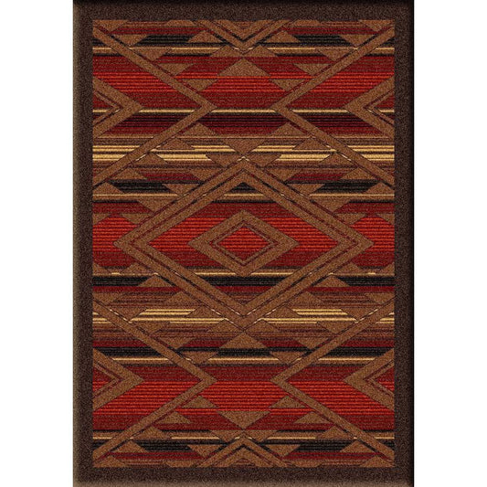 Espirito - Multi-CabinRugs Southwestern Rugs Wildlife Rugs Lodge Rugs Aztec RugsSouthwest Rugs