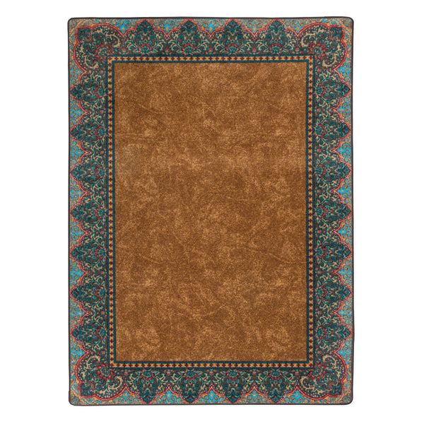 Fine Sand - Cognac-CabinRugs Southwestern Rugs Wildlife Rugs Lodge Rugs Aztec RugsSouthwest Rugs