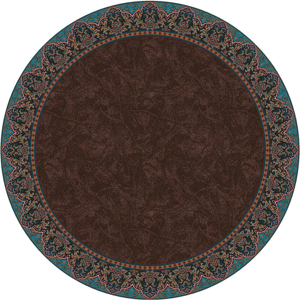 Fine Sand - Dark Chocolate-CabinRugs Southwestern Rugs Wildlife Rugs Lodge Rugs Aztec RugsSouthwest Rugs