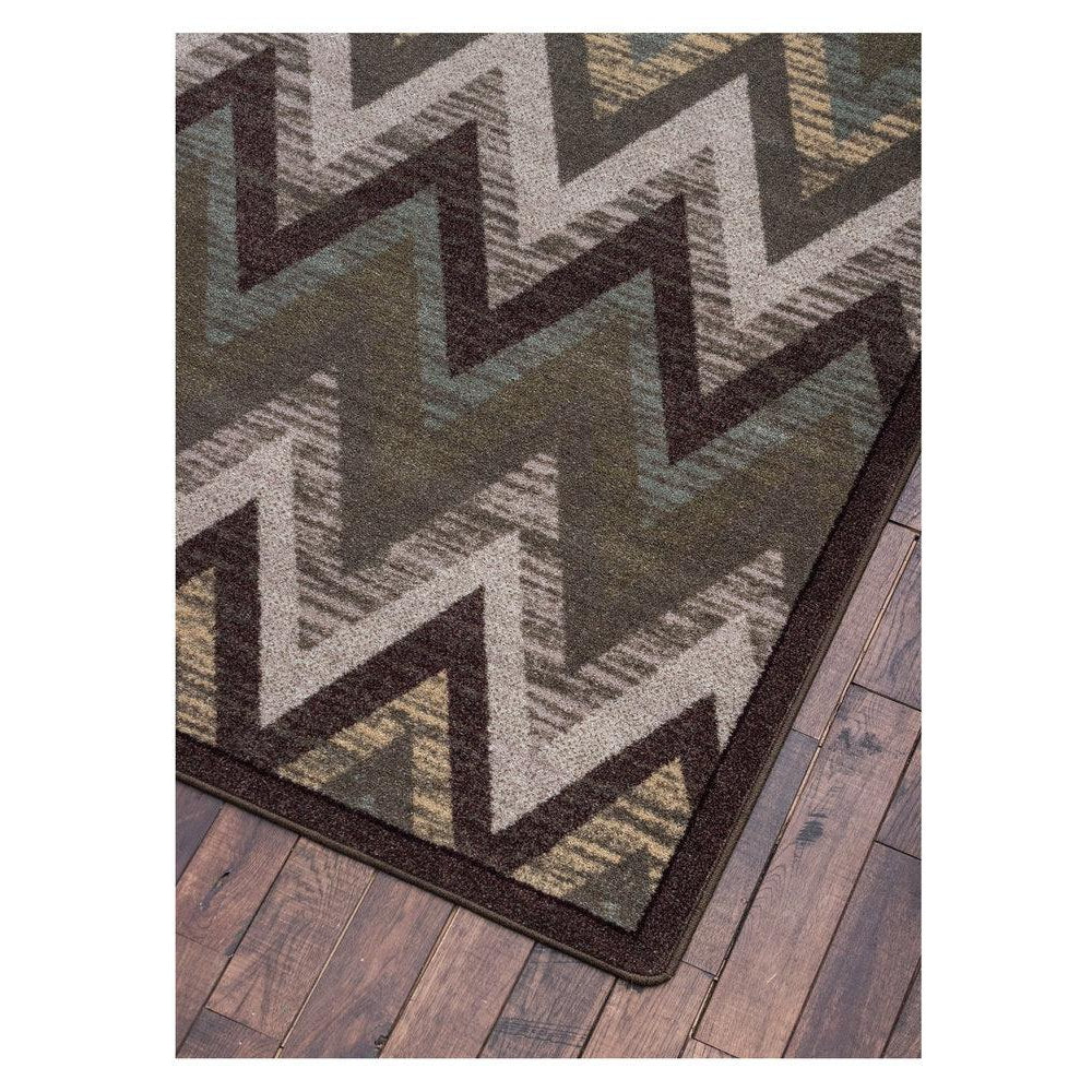 Flames From Above - Cool Earth - Cabin Rugs