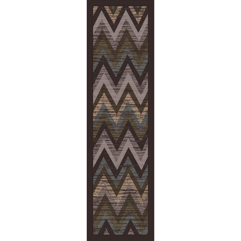 Flames From Above - Cool Earth-CabinRugs Southwestern Rugs Wildlife Rugs Lodge Rugs Aztec RugsSouthwest Rugs