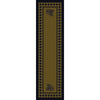 Forest Refuge - Green-CabinRugs Southwestern Rugs Wildlife Rugs Lodge Rugs Aztec RugsSouthwest Rugs