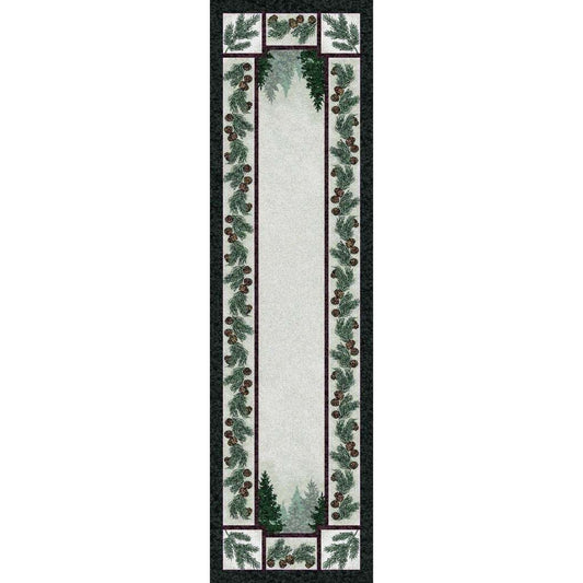 Forest & Shadows - Maize-CabinRugs Southwestern Rugs Wildlife Rugs Lodge Rugs Aztec RugsSouthwest Rugs