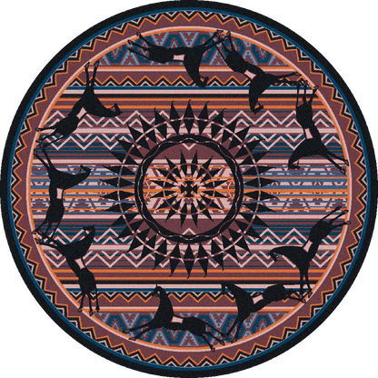 Ghost Rider - Plum - Cabin Rugs