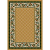 Green Forest - Light Maize-CabinRugs Southwestern Rugs Wildlife Rugs Lodge Rugs Aztec RugsSouthwest Rugs