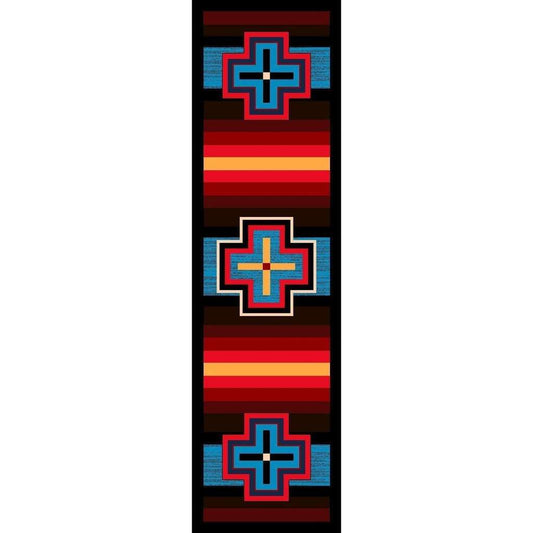 Hunter - Bright-CabinRugs Southwestern Rugs Wildlife Rugs Lodge Rugs Aztec RugsSouthwest Rugs