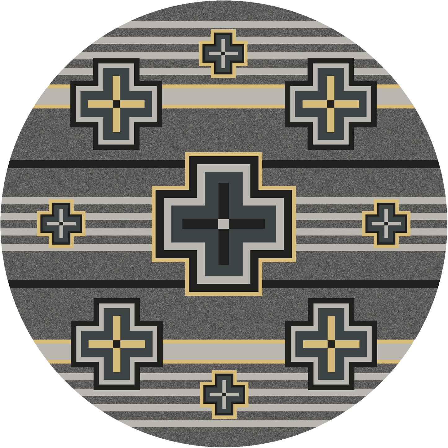 Hunter - Gray-CabinRugs Southwestern Rugs Wildlife Rugs Lodge Rugs Aztec RugsSouthwest Rugs