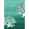 Lagoon Coral - Aqua-CabinRugs Southwestern Rugs Wildlife Rugs Lodge Rugs Aztec RugsSouthwest Rugs