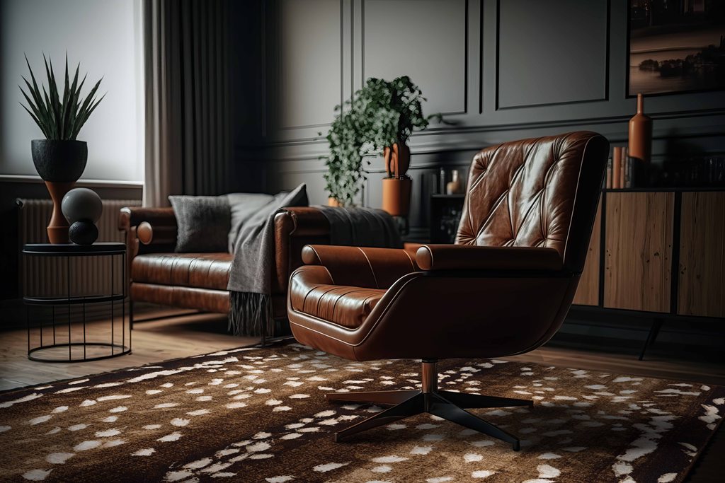 Mafaldi Axis Hide | Brown