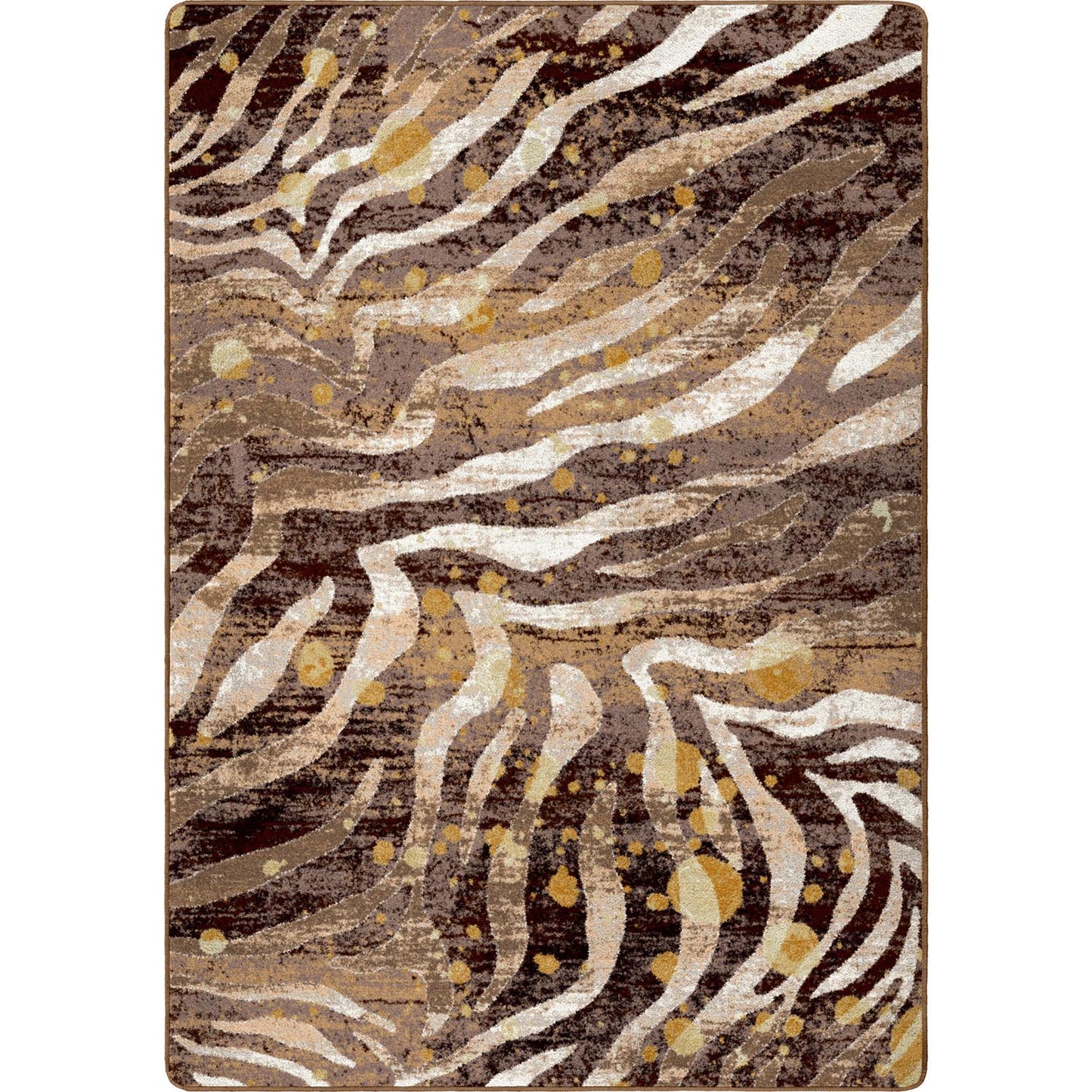 Modern Zebra | Gold Splash