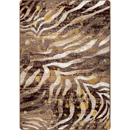 Modern Zebra | Gold Splash