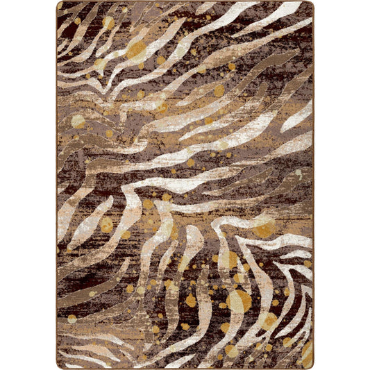 Modern Zebra | Gold Splash