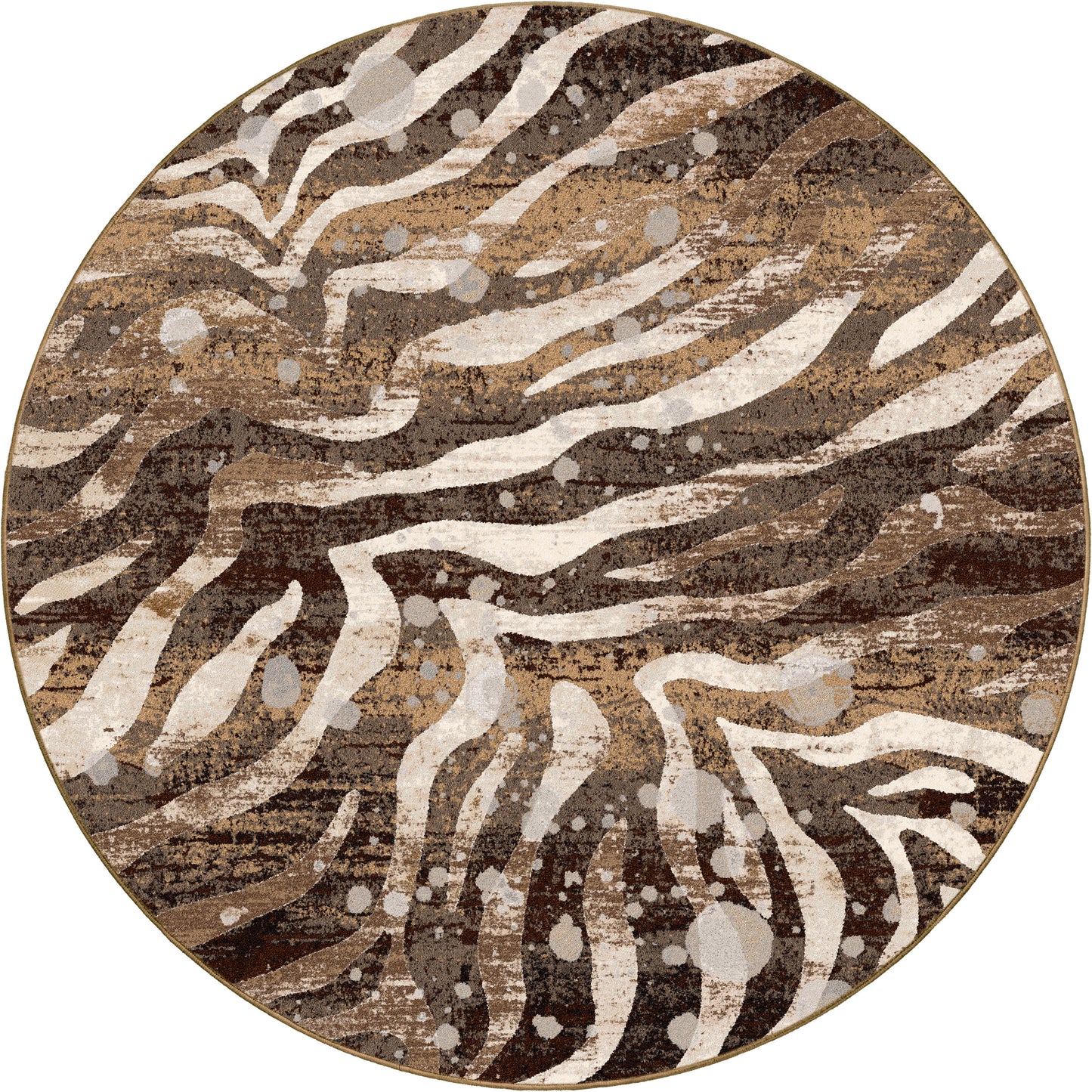 Modern Zebra | Silver Splash