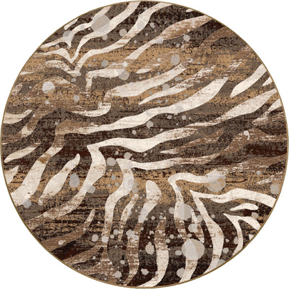 Modern Zebra | Silver Splash