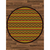 Mother's Basket - Dark Chocolate-CabinRugs Southwestern Rugs Wildlife Rugs Lodge Rugs Aztec RugsSouthwest Rugs