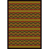 Mother's Basket - Dark Chocolate-CabinRugs Southwestern Rugs Wildlife Rugs Lodge Rugs Aztec RugsSouthwest Rugs