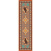 New Mexican Desert - Desert Rose-CabinRugs Southwestern Rugs Wildlife Rugs Lodge Rugs Aztec RugsSouthwest Rugs