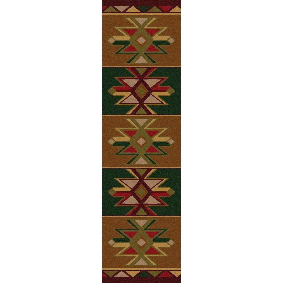 Northern Desert Star - Multi-CabinRugs Southwestern Rugs Wildlife Rugs Lodge Rugs Aztec RugsSouthwest Rugs