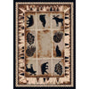 Northern Fauna-CabinRugs Southwestern Rugs Wildlife Rugs Lodge Rugs Aztec RugsSouthwest Rugs