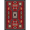 Old Timer - Red-CabinRugs Southwestern Rugs Wildlife Rugs Lodge Rugs Aztec RugsSouthwest Rugs