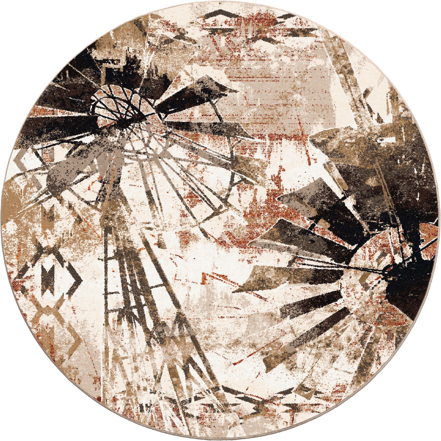 Painted Windmill | Gouache