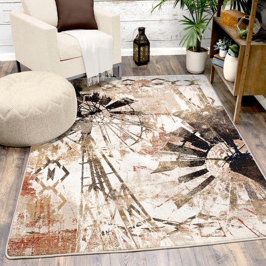 Painted Windmill | Gouache