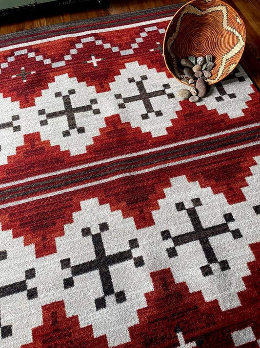 Pathways|Red Rug