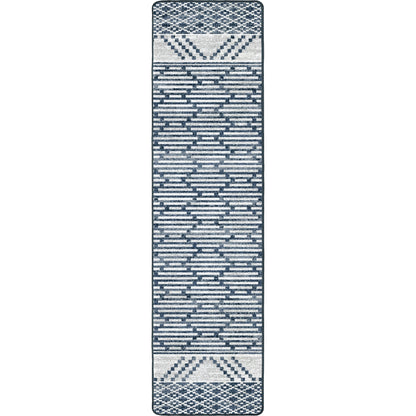 Patterned Stripe | Fresh Blue