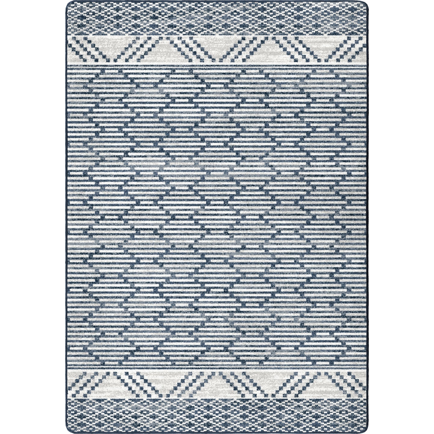 Patterned Stripe | Fresh Blue