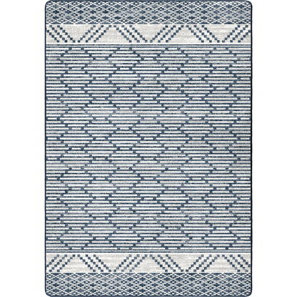 Patterned Stripe | Fresh Blue