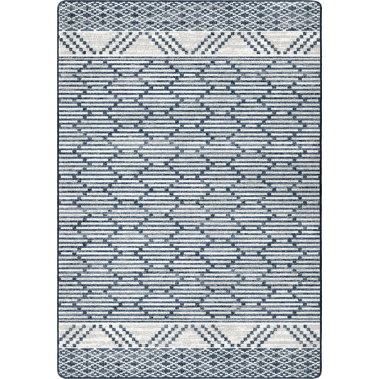 Patterned Stripe | Fresh Blue